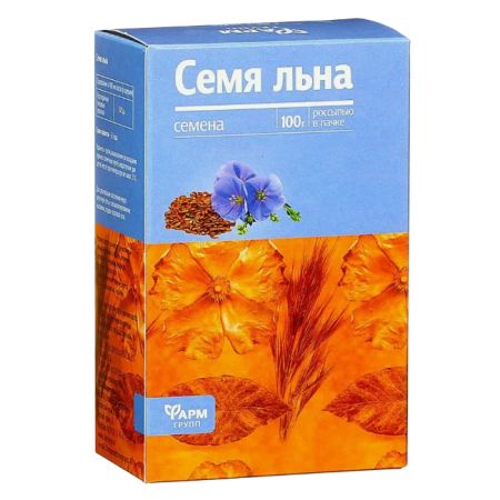 Льна семена 100г БАД